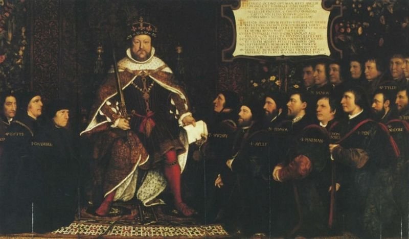 Ганс Гольбейн Младший - Генрих VIII в окружении врачей