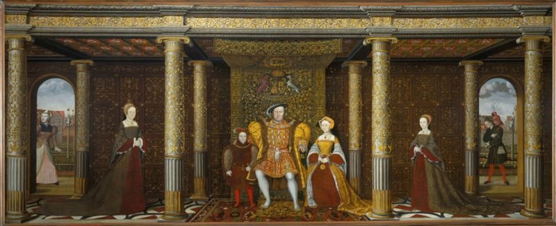 Портрет семьи Генриха VIII авторства неизвестного художника XVI века