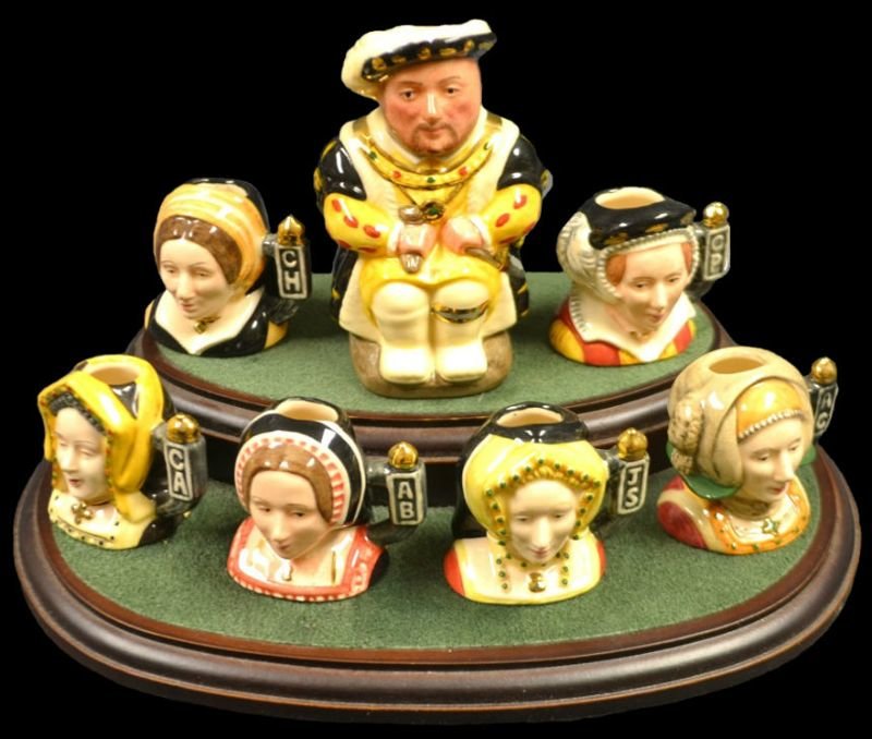 Набор кувшинчиков "Генрих VIII и его шесть жён"
