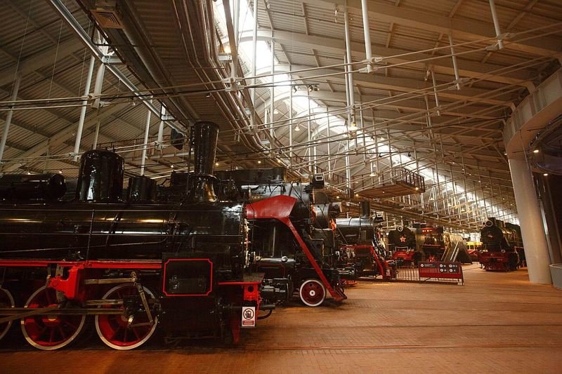 В Петербурге открылся крупнейший в Европе музей железных дорог