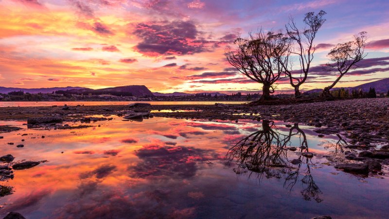 Озеро Ванака, Новая Зеландия