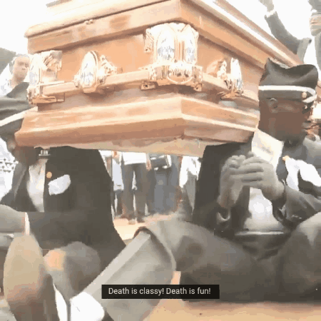 Похороны не повод для слез