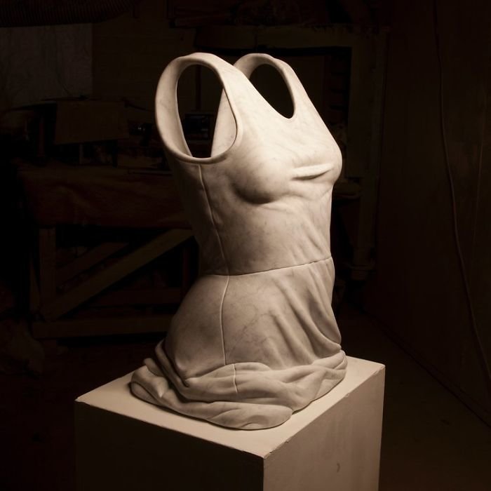 Реалистично выглядящие скульптуры Аласдера Томсона, созданные из мрамора