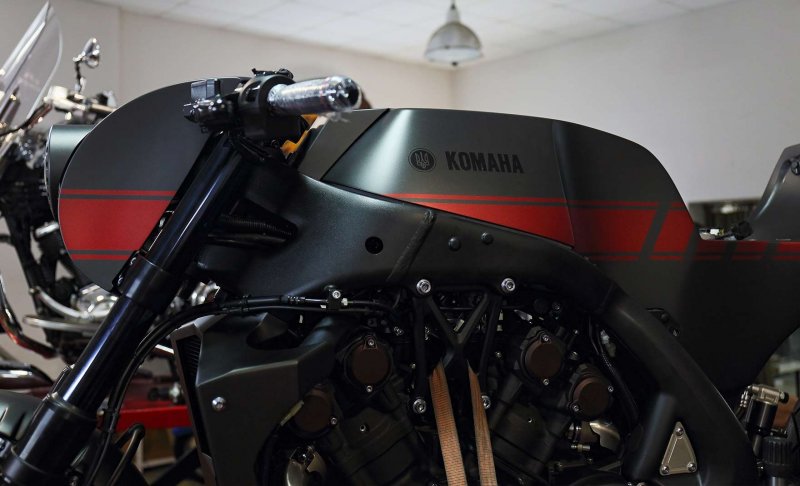 Komaha: кастом-проект на базе Yamaha VMX-1700