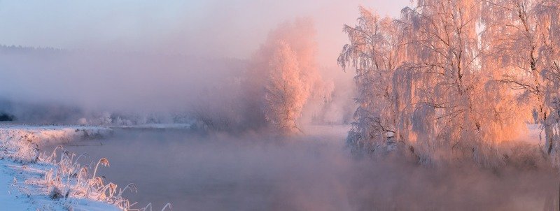 Сказочная красота Белоруссии зимой в фотографиях Алексея Угальникова