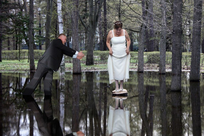 Свадебные фотографии, которые стоит спрятать подальше от всех