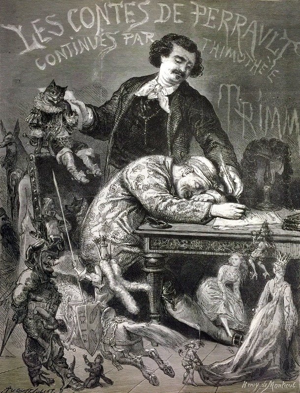 Сказки Перро, продолженные Тимотэ Триммом. Иллюстрации Анри де Монто Париж, 1865 год