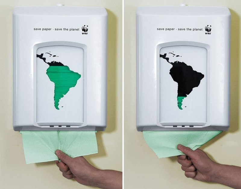 Сэкономь бумагу - спаси планету