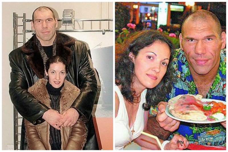 Николай Валуев с супругой - ну кто скажет, что они не похожи?