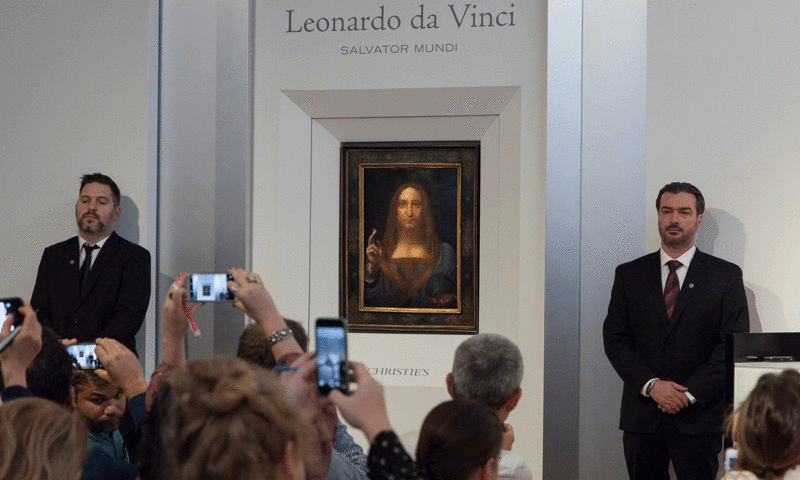 "Спаситель мира" Леонардо продан за $450 млн: Это рекорд!