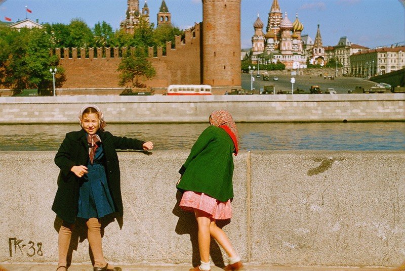 Москва в 1956 году. Фоторепортаж