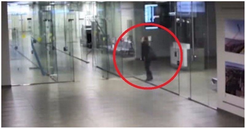 Заблудившийся пассажир случайно пробил головой стеклянную стену в самарском аэропорту