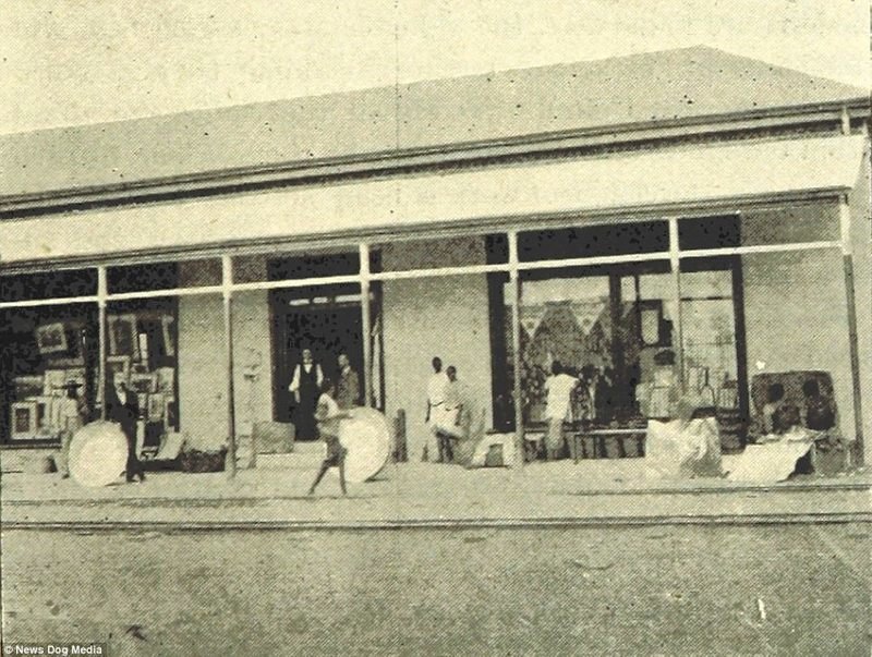 Здание магазина в Южной Родезии, 1899 г.