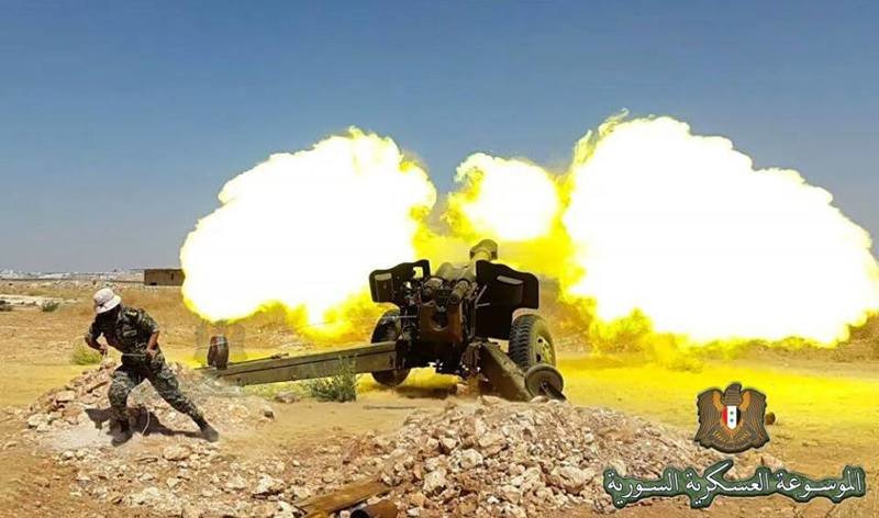 К сирийским боевикам подобрался «Краснополь»