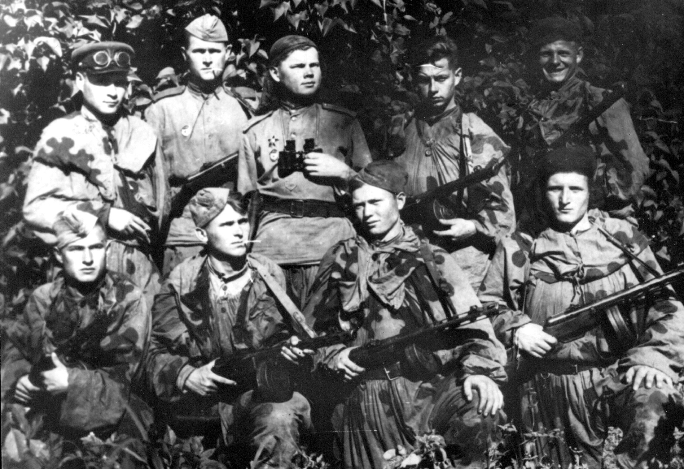 Разведчики Стрелковой дивизии в годы ВОВ