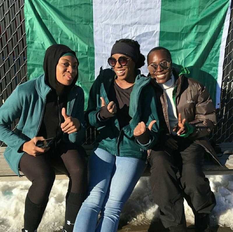 Женская сборная Нигерии по бобслею собирается на зимнюю Олимпиаду!