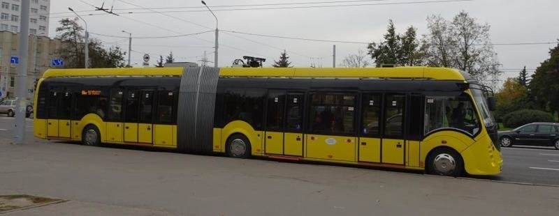 Белорусский городской Электробус  - Наутилус современного