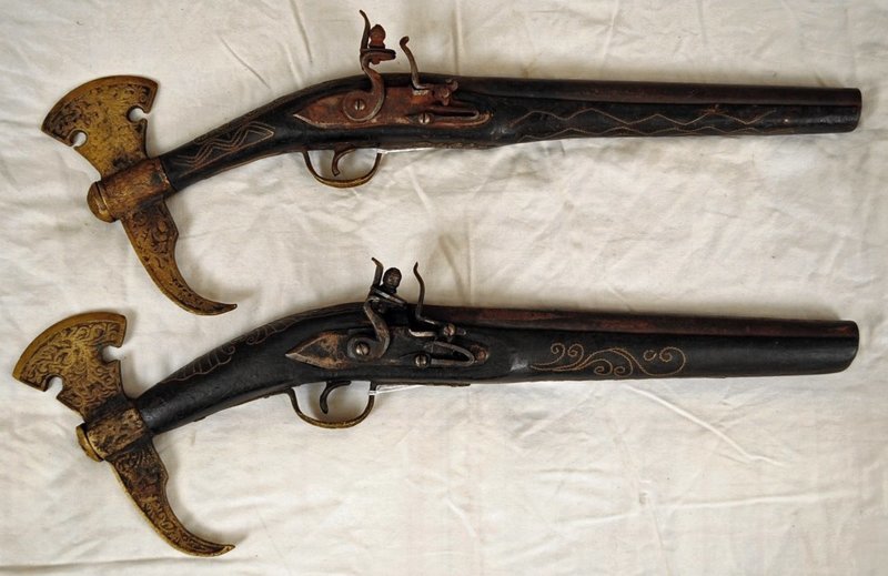 Комбинированное оружие разных стран 16-18 веков