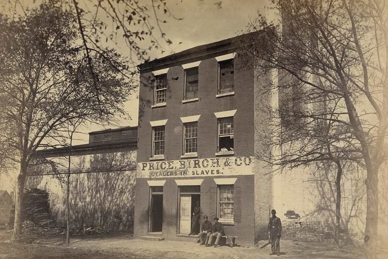 "Price, Birch & Co" - агентство по продаже рабов в Вирджинии  аукцион, история, продажа, прошлое, раб, сша, фотография