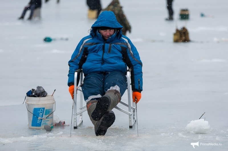 Риск ради клева: рыбаки во Владивостоке заполонили едва замерзшую бухту Новик