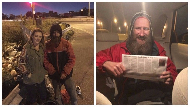 Бездомный отдал последние 20 баксов - и это изменило его жизнь навсегда