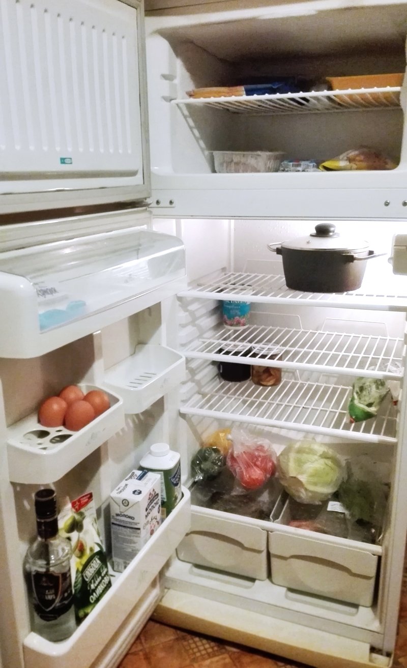 Как на самом деле выглядит содержимое холодильников россиян?