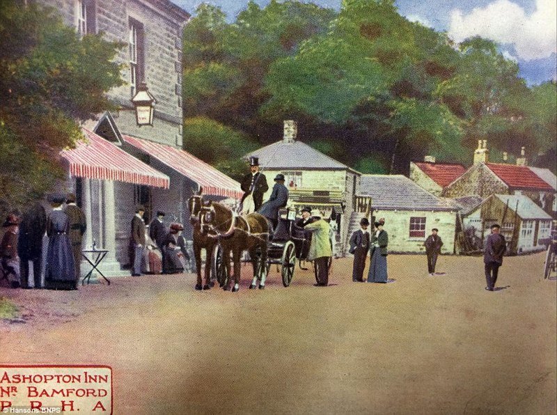 Ашоптон в 1900-х. Почтовая открытка.