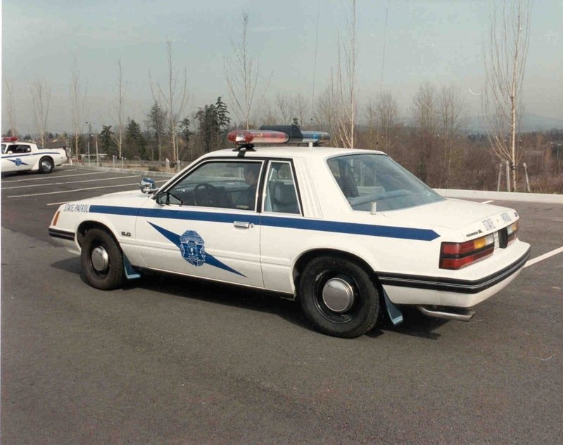 Ford Mustang SSP (1983) — Washington State Patrol