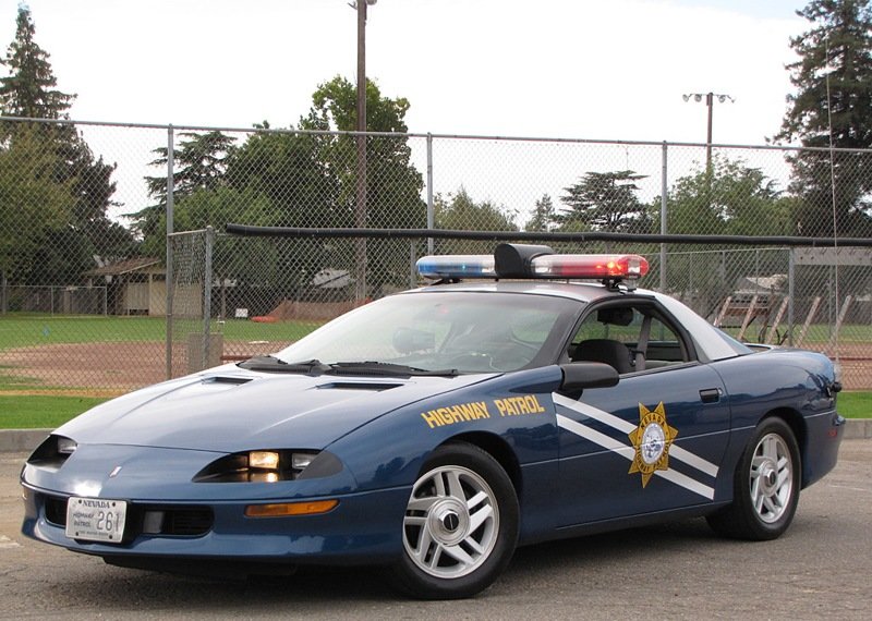 Chevrolet Camaro B4C (1995) — Nevada Highway Patrol