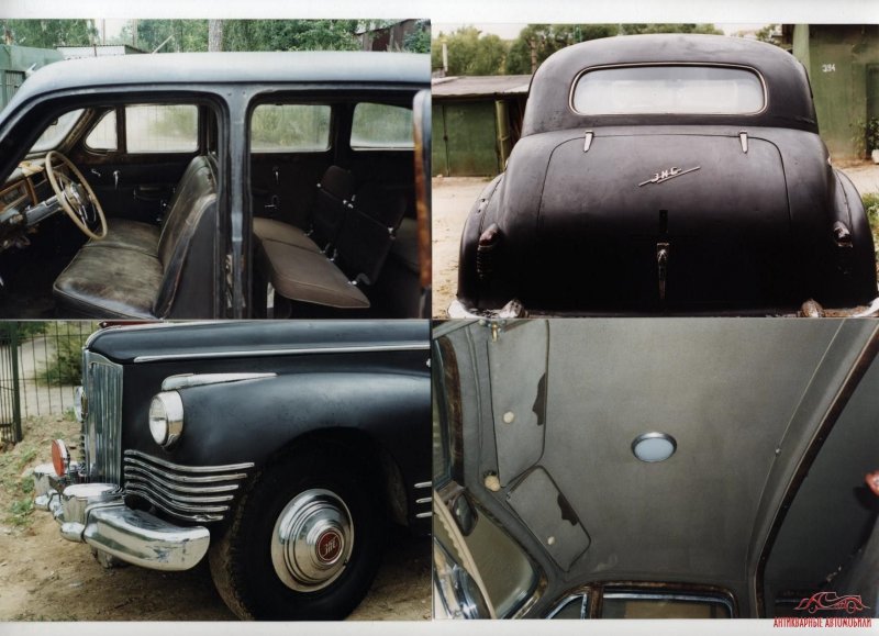 ЗИС-115: оригинальный не реставрированный автомобиль
