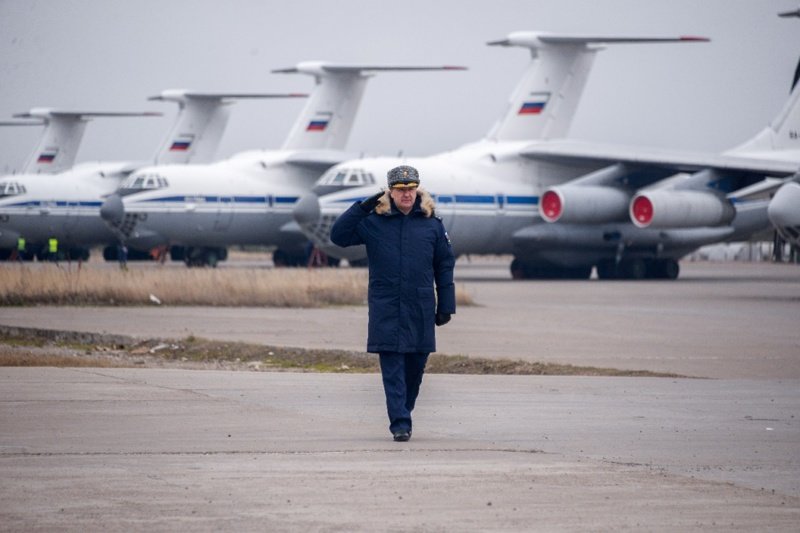 Первый прошедший модернизацию самолет Ан-124 «Руслан» получил имя конструктора Олега Антонова