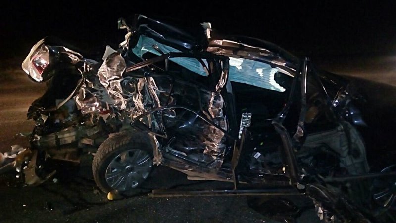 Авария дня. В Башкирии столкнулись три автомобиля
