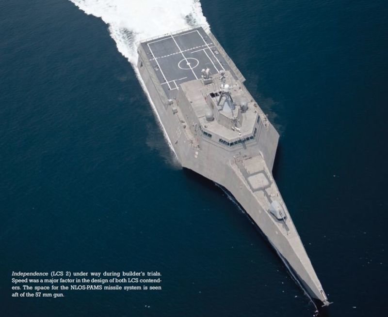 Самый оригинальный из современных: тримаран USS Independence