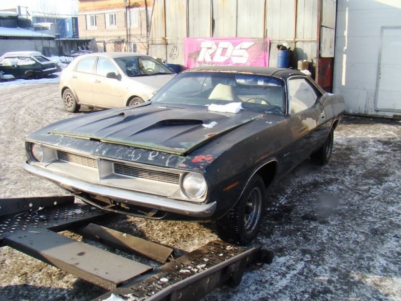 Было и стало: Восстановление Plymouth Barracuda 1970 года