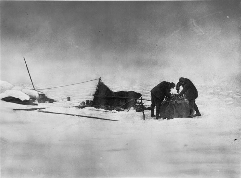 Путешествие на Северный полюс в воздушном шаре