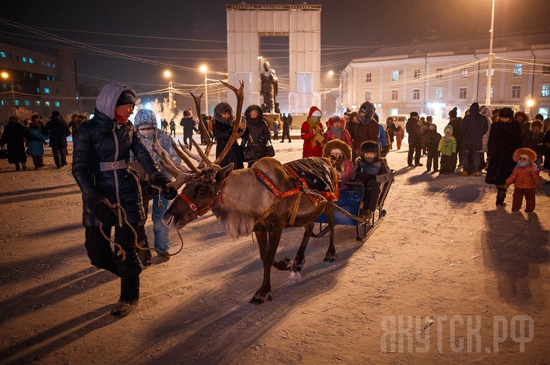 Зима началась с Якутии. Как зажгли первую ёлку России
