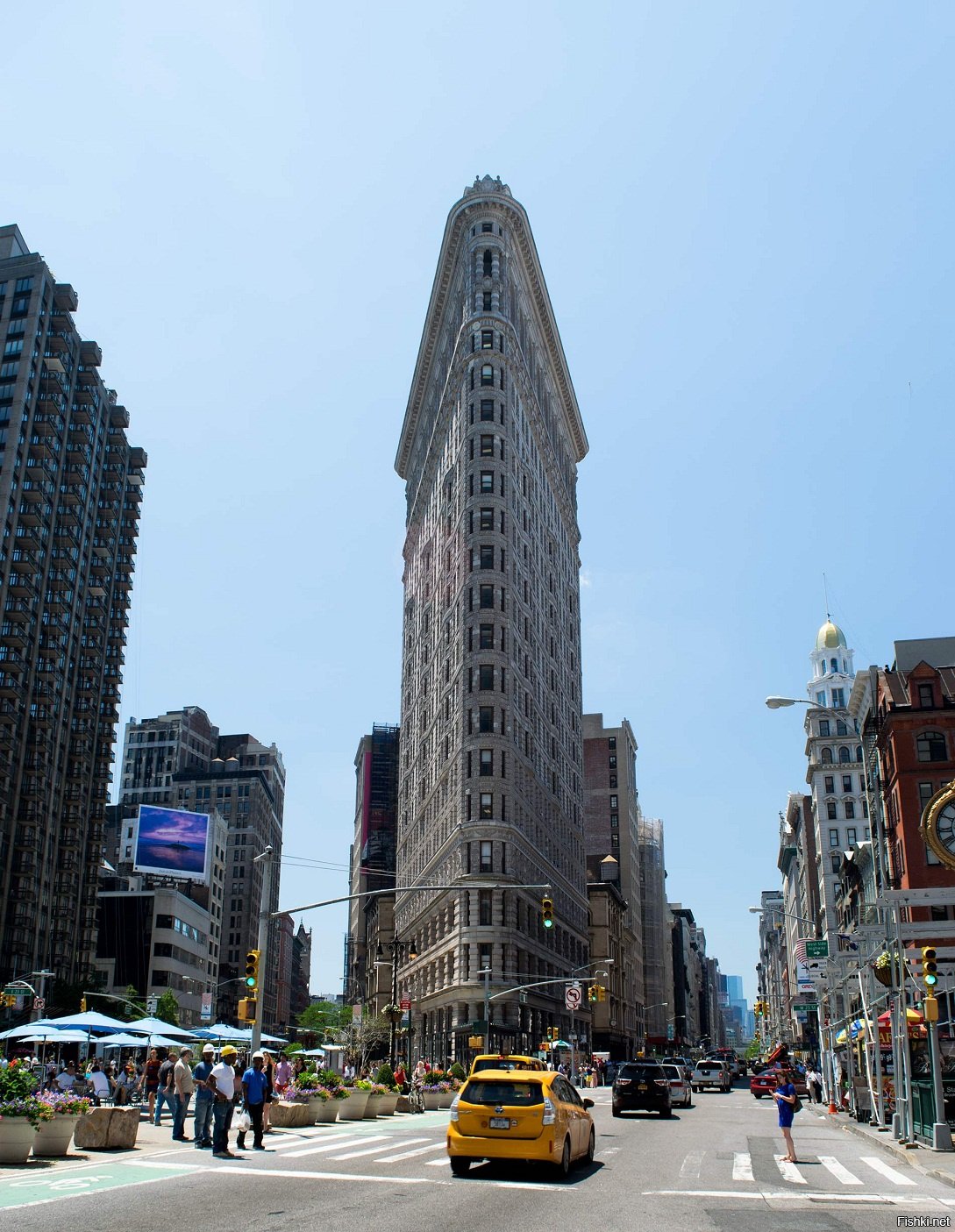 Flatiron Building - необычный дом- утюг в сердце Нью- Йорка