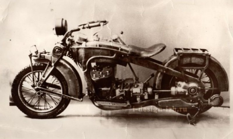 ИЖ-1 - первый мотоцикл ижевского мотоциклетного завода