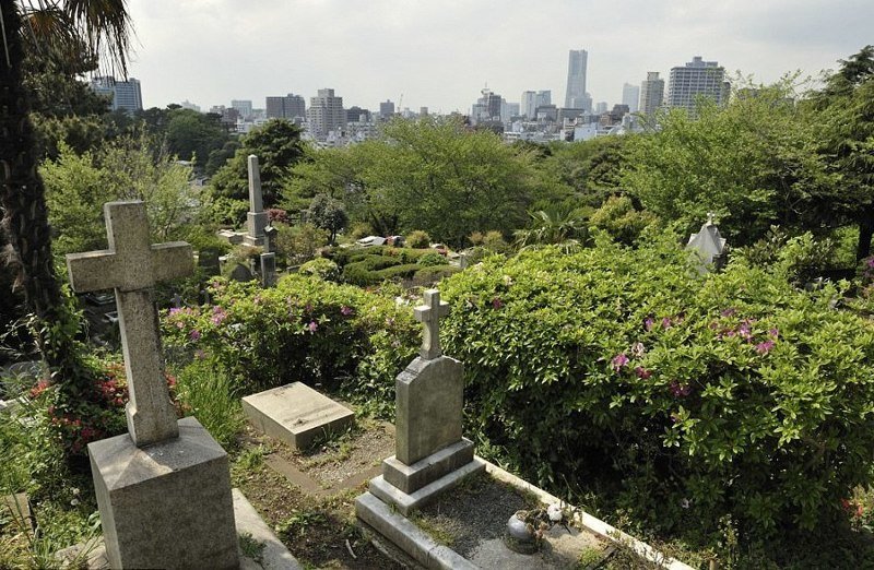 Иностранное кладбище - Йокогама, Япония