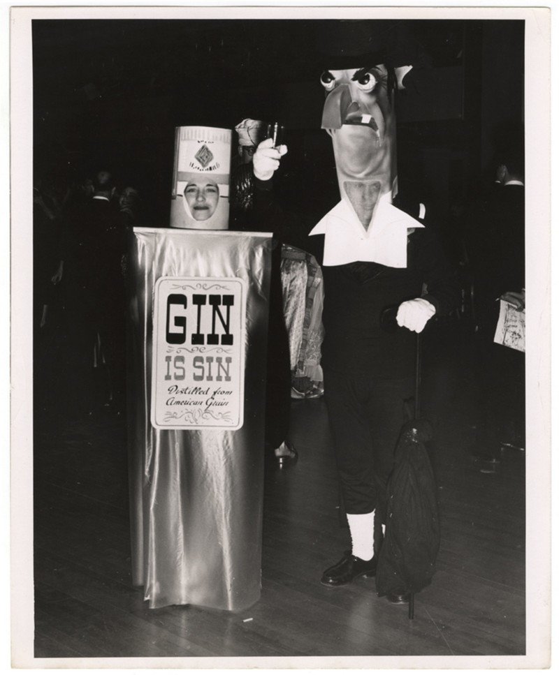 Джин – это грех, Калифорния, 1950.