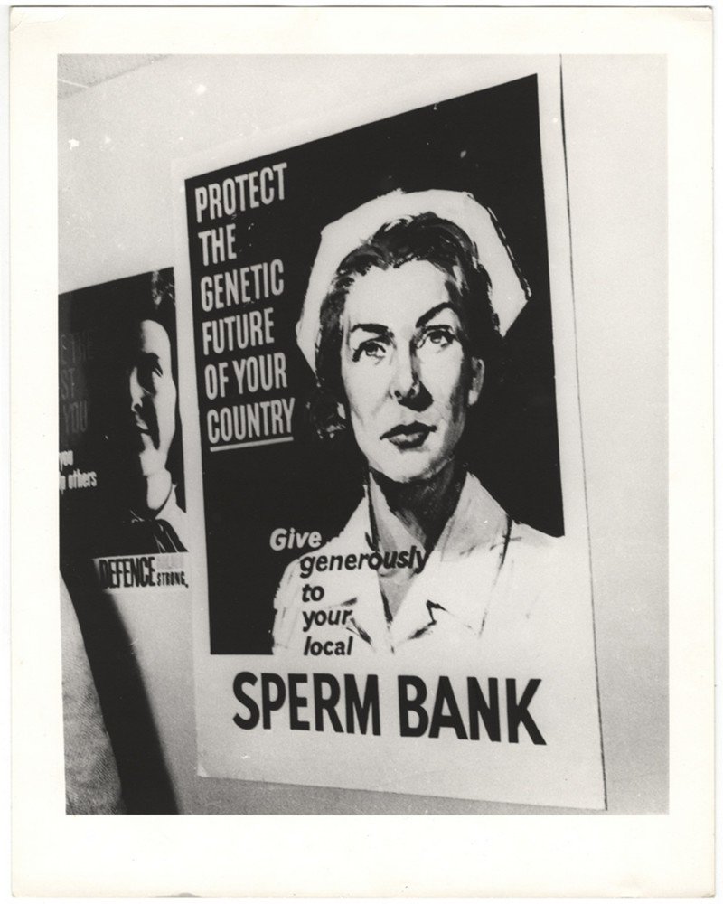 Защити генетическое будущее своей страны, щедро одари местный банк спермы, 1943.