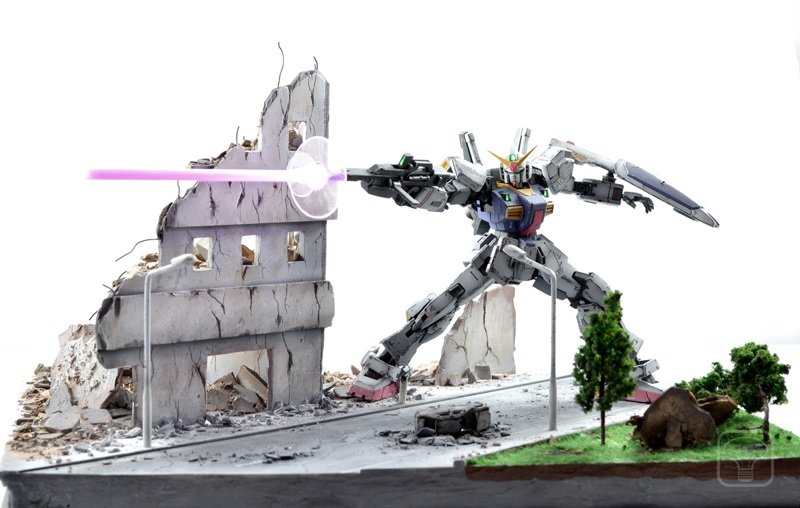 Сборные модели мехов Gundam #2 Диорамы