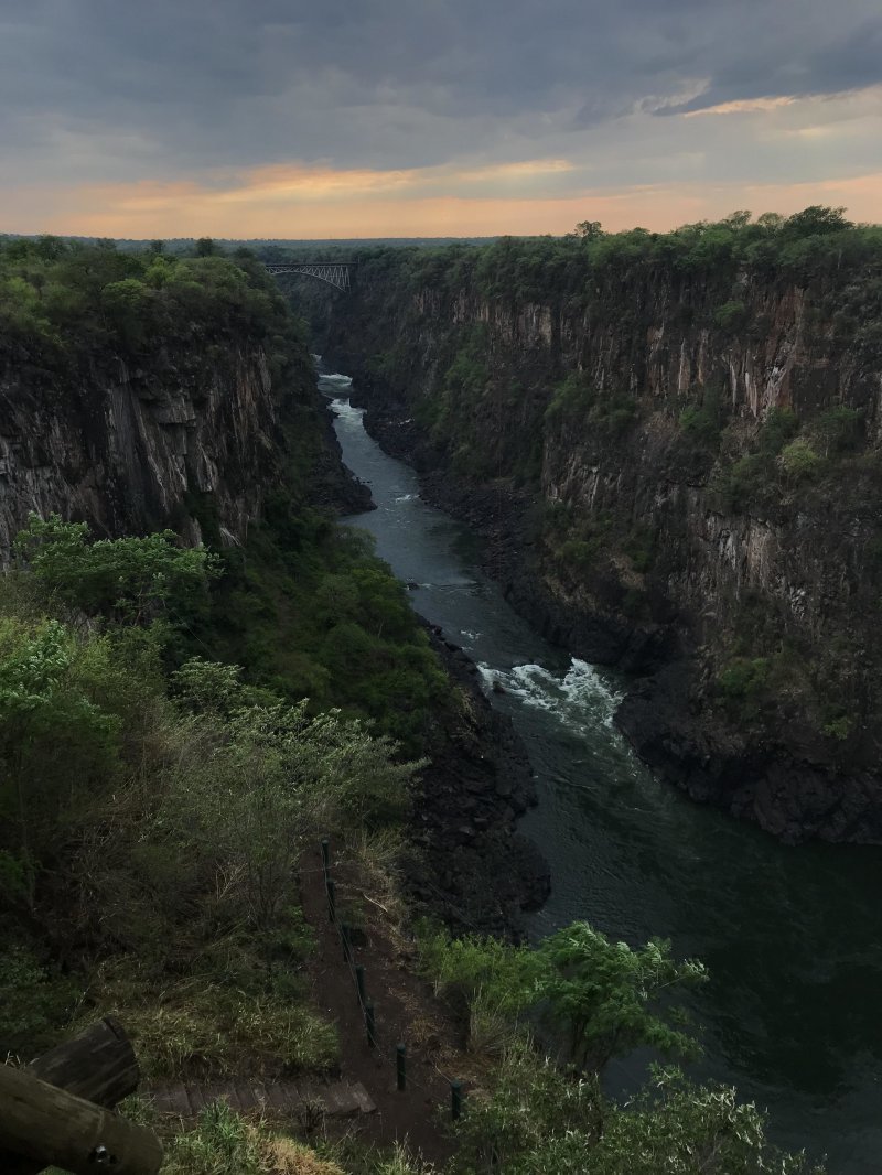 Река Замбези,  Зимбабве
