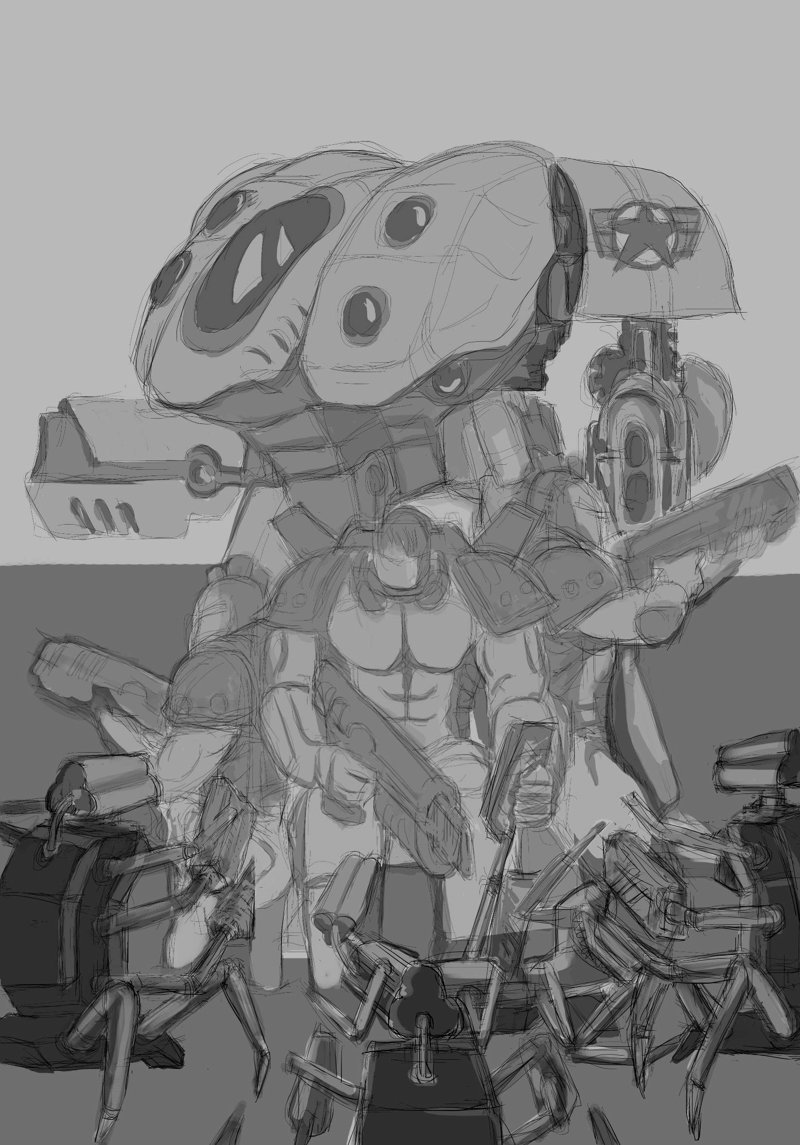 Арт концепции оружия будущего