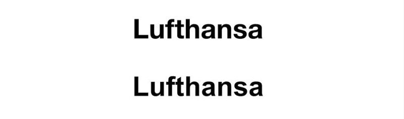 Ещё пример: где настоящая Lufthansa?