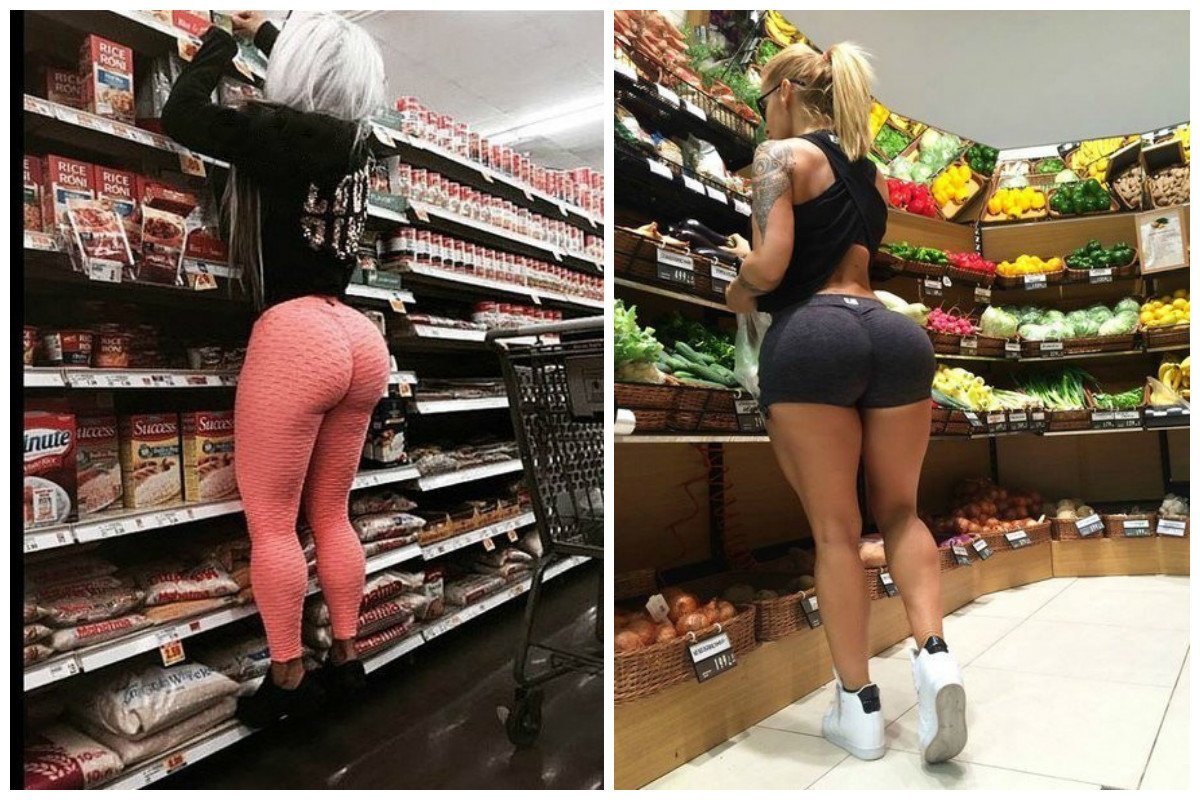 Секс в супермаркете