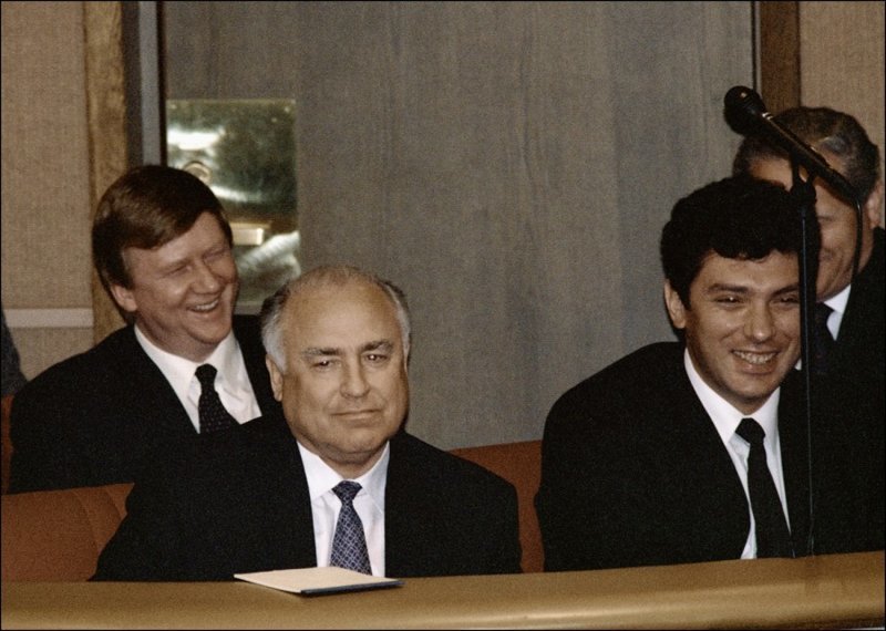 Путин, Ельцин, Собчак и другие вершители судеб 20 лет назад, в 1997 году