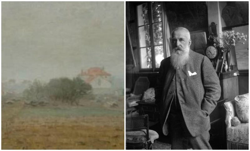 Последние данные о местонахождении полотна Моне "Эффект тумана" были датированы 1895 годом