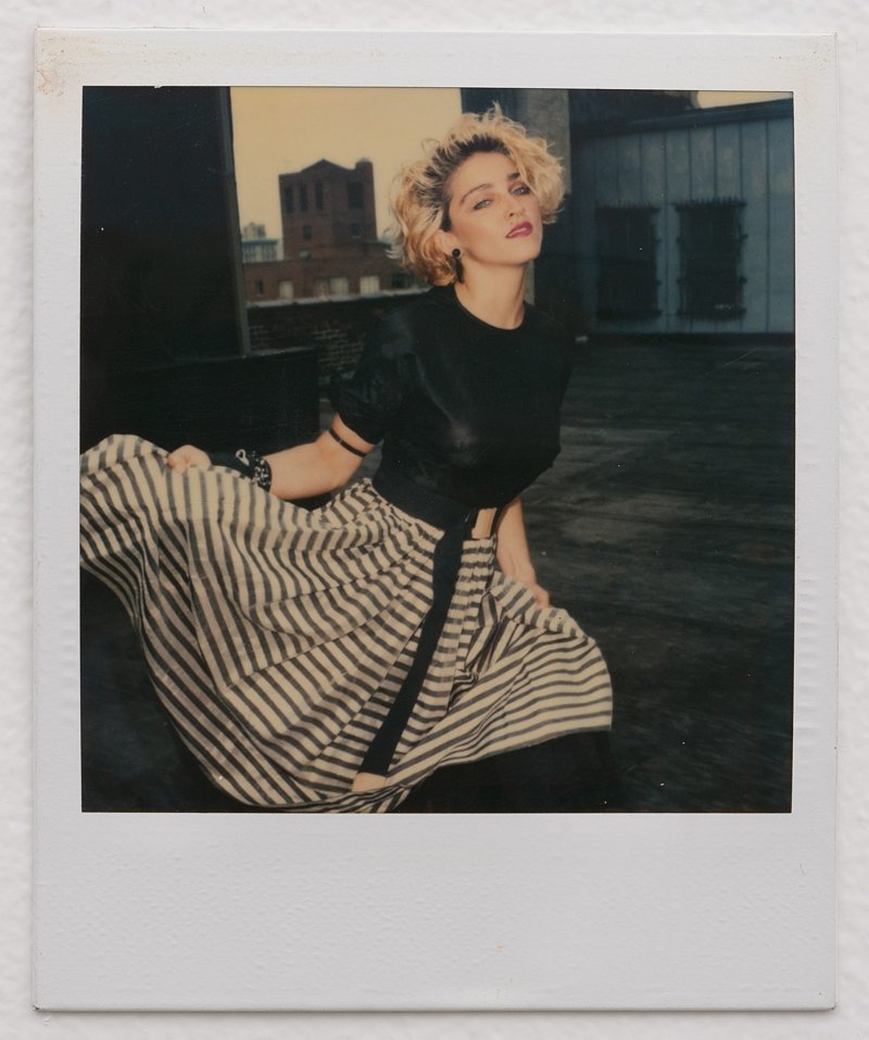 Мадонна на пороге славы в полароидных фотографиях 1983 года