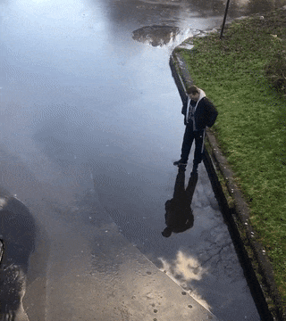 Перешел лужу